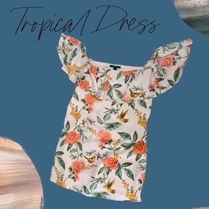 Forever 21 Tropical Dress size L (fits M & L)✨